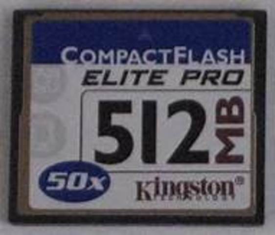 SanDisk  lanzo tarjeta de memoria Compact Flash