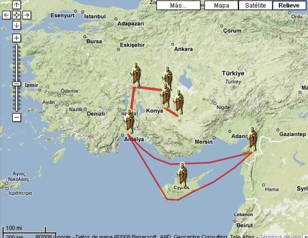 Primer viaje apostólico de San Pablo