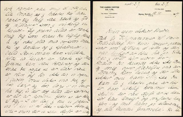 Karen Blixen i Afrika