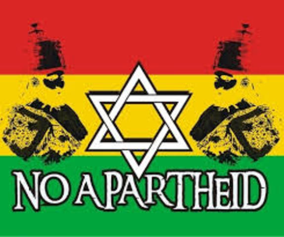 Musicians form Artists United Against Apartheid.