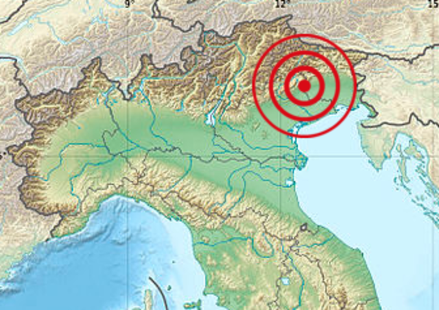 Cansiglio earthquake