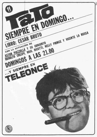 En 1975 se presentó en el Teatro Estrellas con su espectáculo: Hello, Tato, al lado de Cristina Allende. Además, encabezó en el Teatro Del Globo con Ana María Cores Pobre Tato, de Lía Jelín.