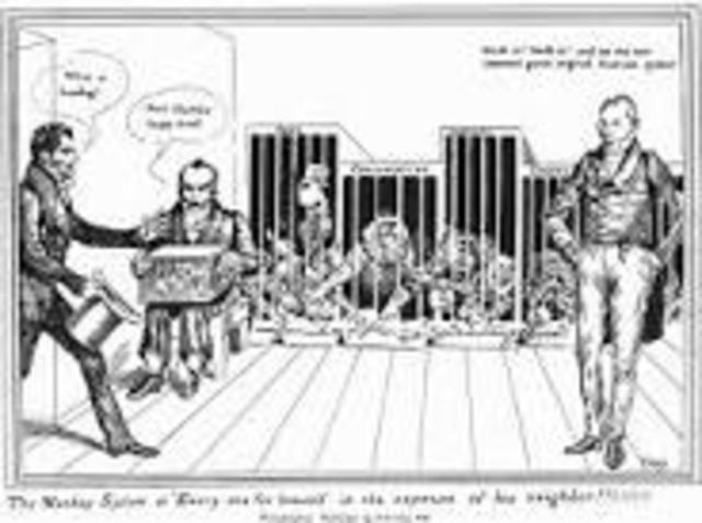 American System/Clay-Whig policies:Canal building and their effects