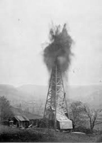 First Natural Gas Well in US Is Drilled