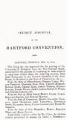 The Hartford Convention
