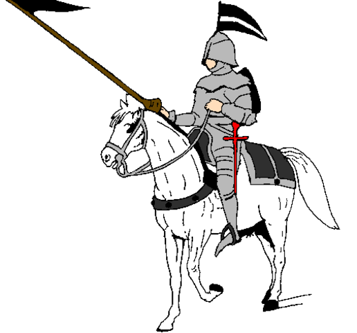 O Cavaleiro parte para Florença.