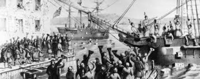 The Boston Tea Party
