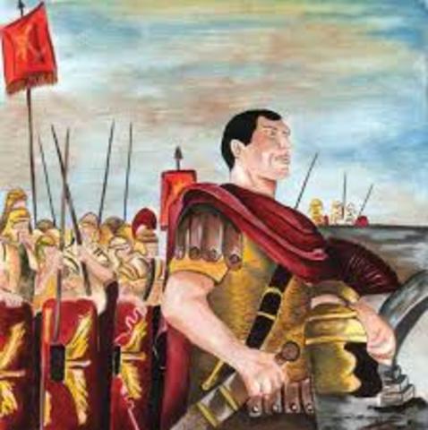 Romans leave Gran Britain