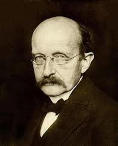 Max Planck (1900)