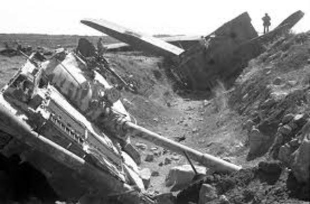 End of the Yom Kippur War