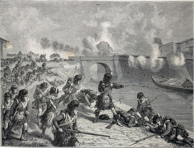 Napoleon sets up a blockade in hopes of destroying the economy of Britain