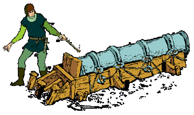 the first cannon in the world was invented