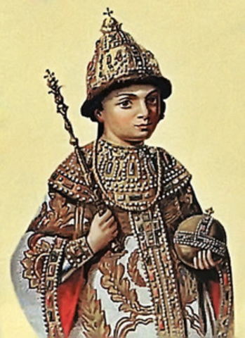 Peter becomes Co-ruler of Russia