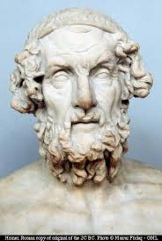 Homero (850años a.c)