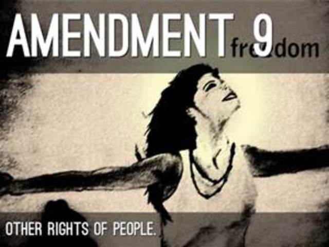 Nineth (9th) Amendment