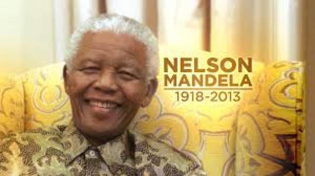 End of Nelson Mandela