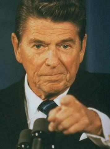 Reagan elected, promising to bring America back to its' conservative roots