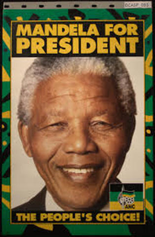 Mandela Becomes Presedent