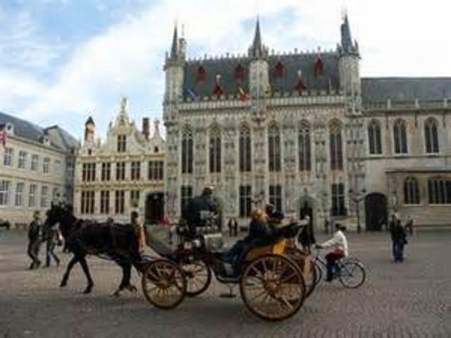 Chegada a Flandres e partida para a Antuérpia