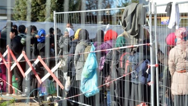 Austria arrest two suspects at refugee camp