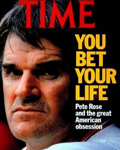 Pete Rose Banned from Baeball