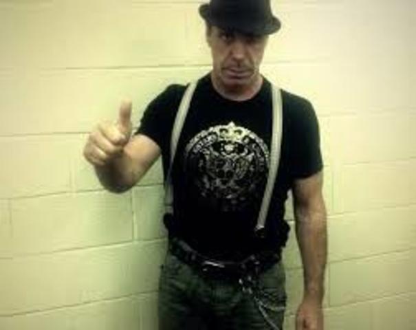 The New York Times commenting on Lindemann's voice, saying "He commands a low, powerful bass rarely used in contemporary pop music, untrained but electrifying."