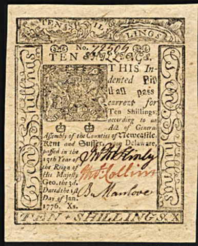 Delaware is founded by Peter Minuit and the New Sweden Company.