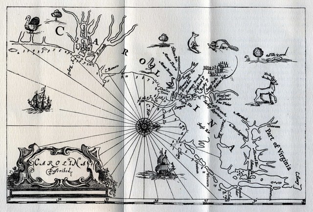 A group of Virginians establishes Carolina.