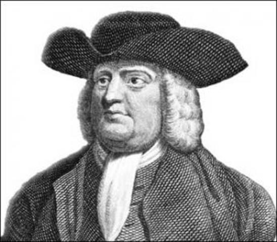 Pennsylvania is established by William Penn.