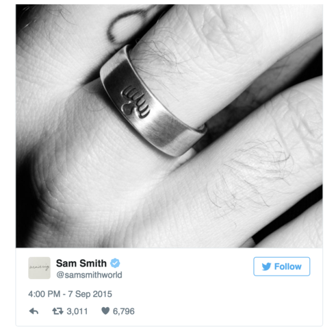 Sam Smith Hints at Title Track (Online Promotion)