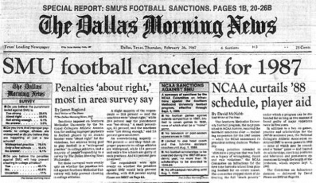 SMU gets death penalty