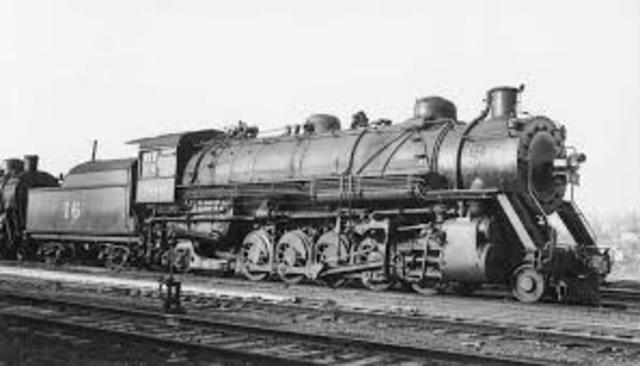 First locomotive engine in the United States is built.