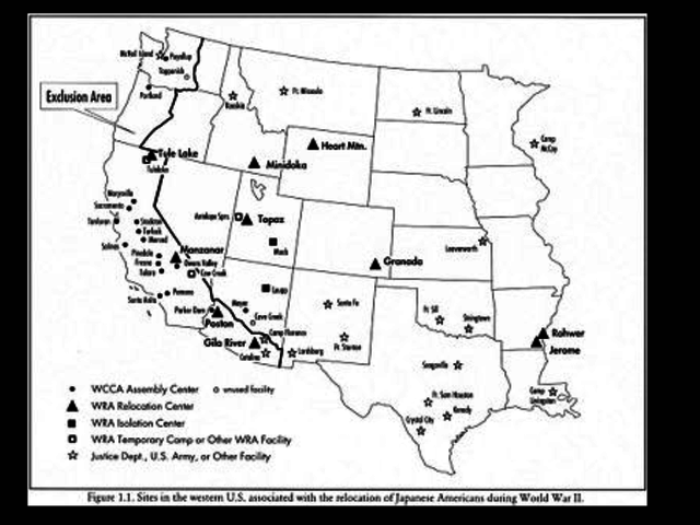 Japanese-Americans Held in Internment Camps
