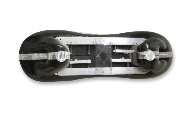 2nd hoverboard prototype, can carry a person