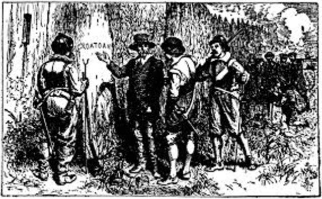 White returnes to North america only on to face the mistery of the ¨ost Colony¨