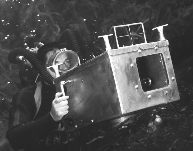 the first underwater camera