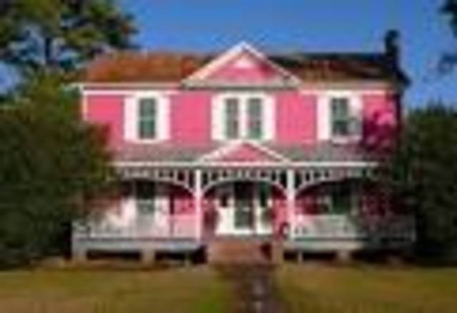 They find  the  pink house