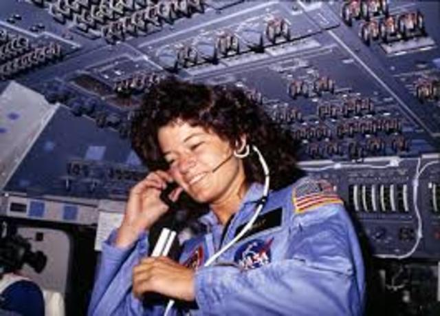 First american woman in space