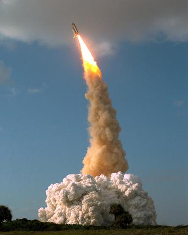 Hubble launched