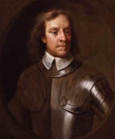 1649-1660 The Coomonwealth of England under Oliver Cromwell