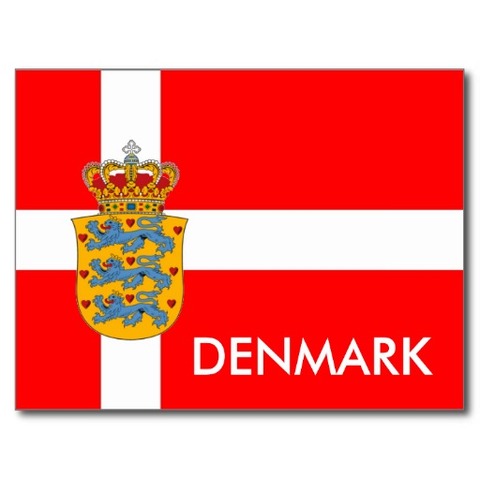 I go to Denmark with my family
