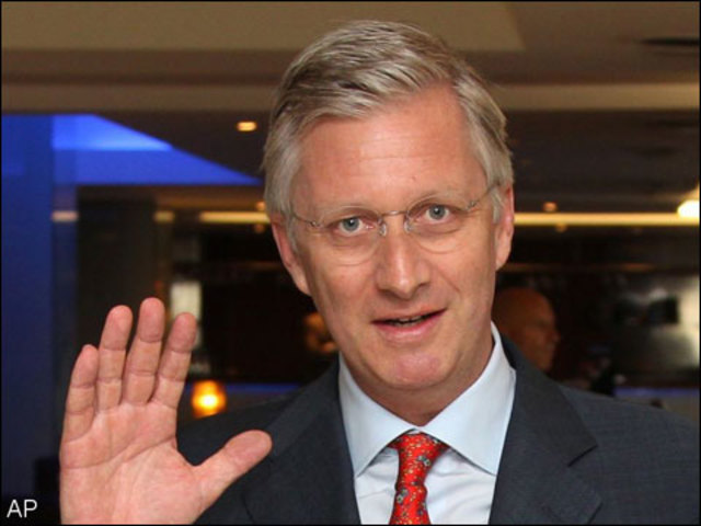 Prins Filip de zevende koning der Belgen.