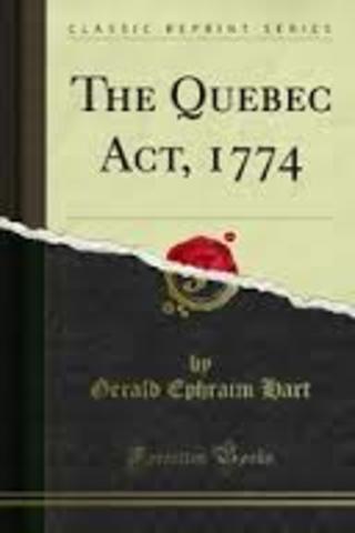 The Quebec Act