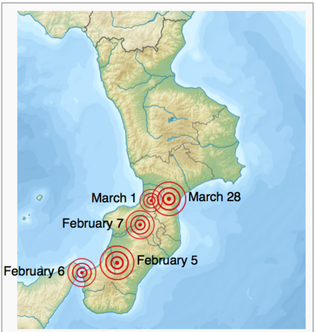 Calabrian 1783 earthquakes
