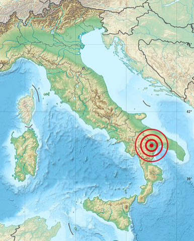 Basilicata 1857 earthquake
