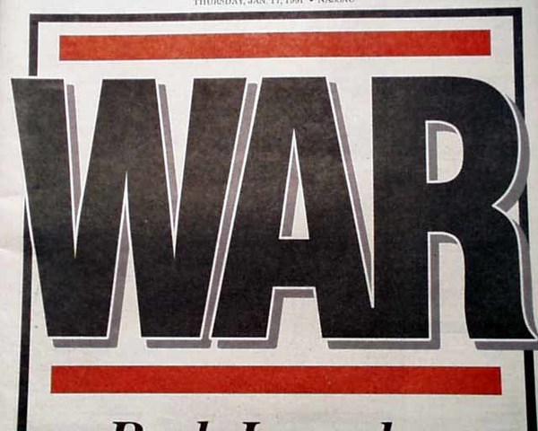 Persian Gulf War II Begins