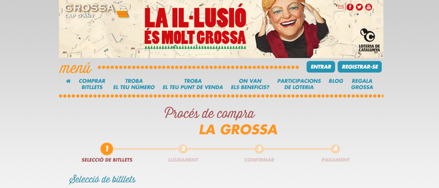 Els dècims es poden comprar per Internet