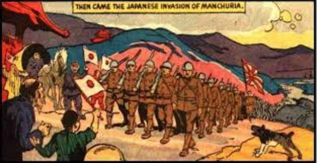 JAPANESE INVASION OF MANCHURIA