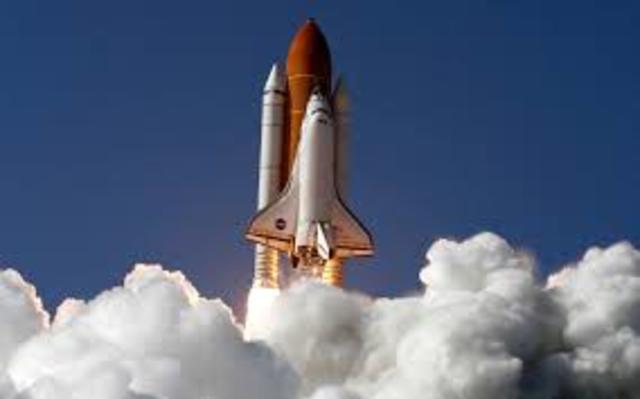 First Space Shuttle Launch