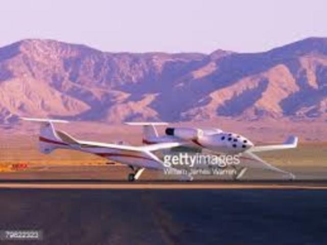 first launch of space ship one